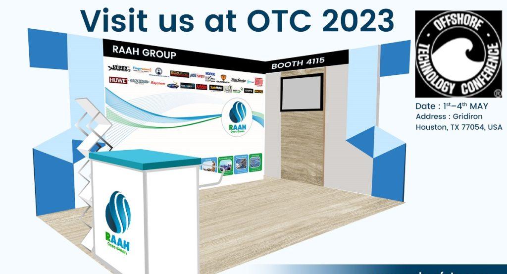RAAH Group Booth at OTC 2023
