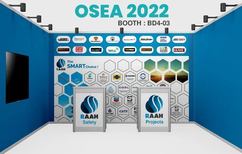 RAAH Group International Booth at OSEA-2022 Offshores Technology