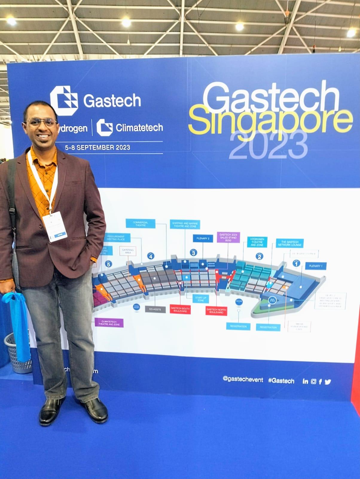 Sebastian - RAAH Group For Procure and Supply Chain Solutions at Gastech Event Singapore